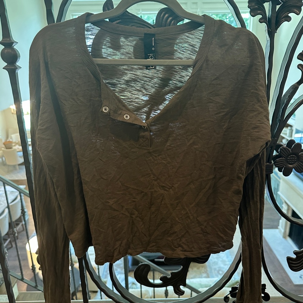 Olive green Bobi top